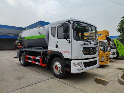 抽吸運(yùn)輸污水淤泥、糞便、沼液罐式車(chē)，國(guó)六排放吸污車(chē)抽吸快、適用面廣